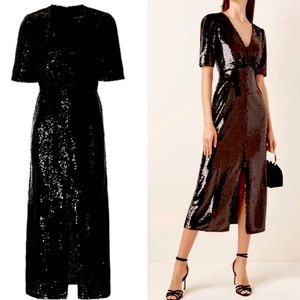 Saloni Eden Sequin Dress 🖤
